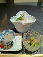2夜:前菜@たつみ寿司・総本店・博多