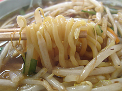 料理:もやしそばの麺@中華そば永楽