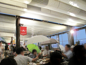15雨2@福岡空港ビアガーデン