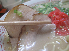 13ランチ:ラーメンチャーシュー@わたなべ・七隈