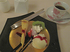料理:デザート@和料理ささら・福岡市中央区大名