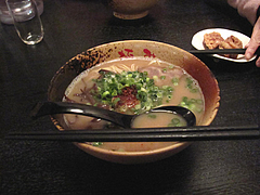 11ランチ:とんこつラーメン600円@麺屋極み清川店・ラーメン居酒屋