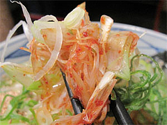 料理:ねぎらーめん(塩)の白髪ネギ@らーめん・ゆきみ家