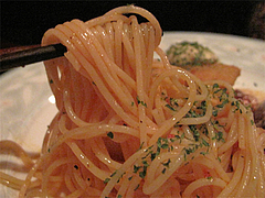 料理:付け合せパスタ@ハカタネーゼ・エノテカ・リツ・清川