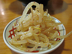 料理:ピリ辛もやし@龍の家・ラースタ2・キャナルシティ博多