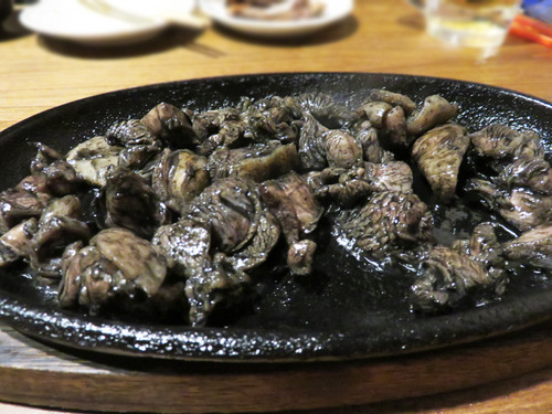 9薩摩鶏もも焼き中
