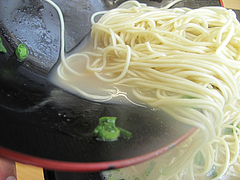 料理:ラーメンスープ入り替玉@ラーメン空間・はくざん・春日