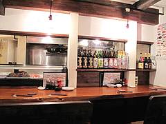 2店内:カウンター@海鮮居酒屋つねちゃん・姪浜