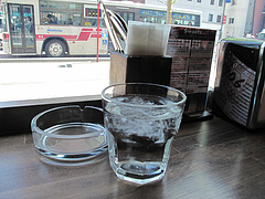 2店内:卓上@スペインバル&カフェ・エスペランサ