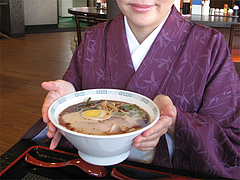 13ランチ:桂花ラーメン650円@熊本ラーメン館・味千拉麺×桂花拉麺・半道橋店