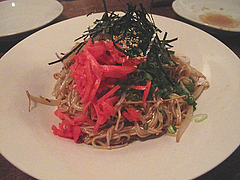 居酒屋:焼きラーメン@居心地屋レオン・薬院・居酒屋