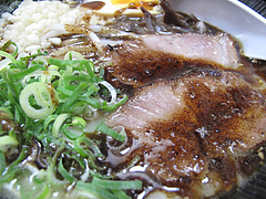 5ランチ:ラーメンチャーシュー・黒マー油@ラーメン・麺屋一矢・住吉店