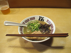 博多新風・豚骨ラーメン絆のミニラーメン@ラースタナイト・フクオカナウ・キャナルシティ博多
