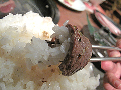 メニュー:1ロールザライス・特撰カルビ(タレ)924円@牛角・東比恵店