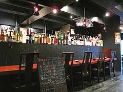 店内:カウンター@白金玄歩・居酒屋・薬院