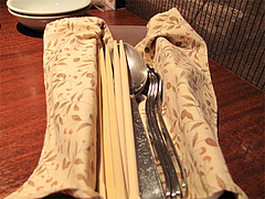 店内:カトラリー@イタリアン・トラットリア・ ウーノ(Trattoria-Uno)