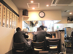 店内:カウンター席@木村屋・博多デイトス