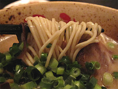 13ランチ:とんこつラーメン麺@麺屋極み清川店・ラーメン居酒屋