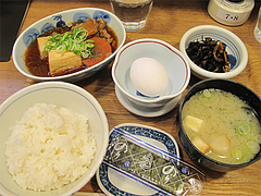 10ランチ:肉豆腐定食590円@わっぱ定食堂・天神・今泉