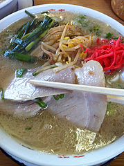 4ランチ:ラーメンチャーシュー@ふくちゃんラーメン本店・田隈