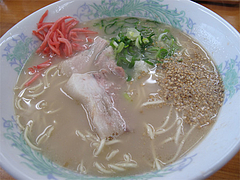 料理:ラーメン500円@ラーメン天舟・マリンメッセ福岡