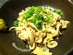 4居酒屋:酢もつ@大衆居食家しょうき・西中洲店