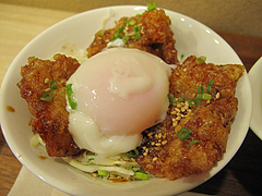 9ランチ:から揚げ丼ミニ@唐揚げ・みつせ鶏本舗・新天町・天神