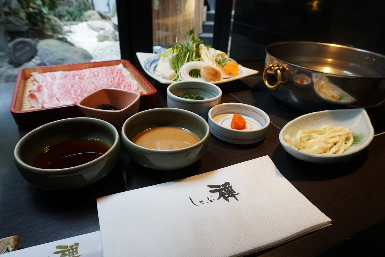 博多おんな節 福岡 天神で個室ランチ しゃぶしゃぶ膳 すきやき膳 しゃぶ禅 昭和通り大名店