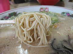 8ランチ:長浜ラーメン麺@長浜ラーメン・よつば屋・西新