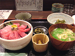 寒ぶり丼定食900円@海の味有福