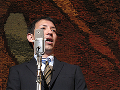 鳩山二郎氏@民謡・端唄の会