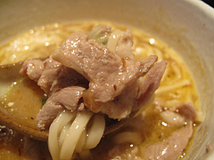 料理:カレーうどん肉@カレーうどん・黄福堂・高宮