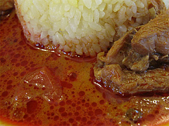 料理:スリランカカリー・リアルレッドのアップ1@ツナパハ・天神