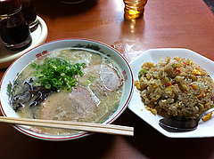 ランチ:チャーハンセット650円@麺篤屋ラーメン
