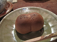 料理:栗饅頭?@夢空間はしまや・カフェ・倉敷