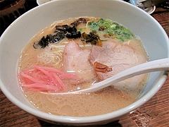 料理:白丸元味700円@博多一風堂・塩原本舗・福岡