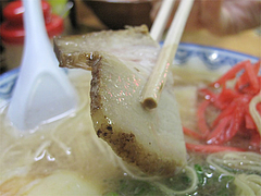 料理:ラーメンチャーシュー@赤のれん節ちゃんラーメン住吉店