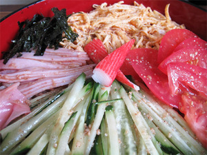 15冷やし中華がん見@城南うどん