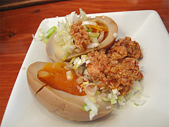 料理:煮玉子150円@六壱○(ろくいちまる)・平尾