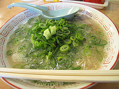 料理:ラーメン単品500円@名前がないラーメン屋・薬院
