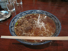 5ランチ:ギュウそば600円@つどい・長浜・ラーメン
