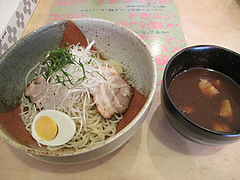 料理:つけ麺(普通盛)600円@一龍・小倉駅前