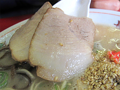 9ランチ:ラーメンチャーシューメン@長浜ラーメン・餃子・長浜御殿・堤店