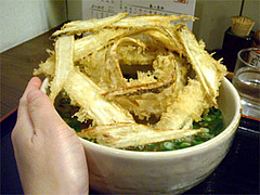 ごぼ天(ごぼう天)480円@うどん和助・福岡市城南区鳥飼