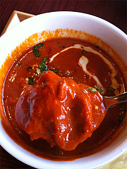 10ランチ:チキンカレー@カレーレストラン・ナラヤン・インド料理・日田