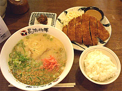 とんかつセット890円@長浜将軍・長住店 とんかつセット890円@長浜将軍・長住店