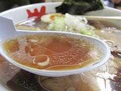 料理:正油ラーメンスープ@めんとく屋