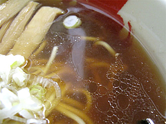 料理:正油らーめんスープ@博多めんとく屋(麺篤屋)