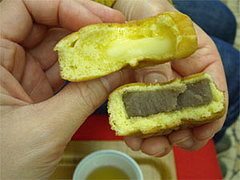 チーズとこし餡もみじ饅頭@紅葉堂・宮島