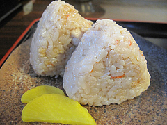 12ランチ:かしわおにぎり@カラフル食堂・住吉店